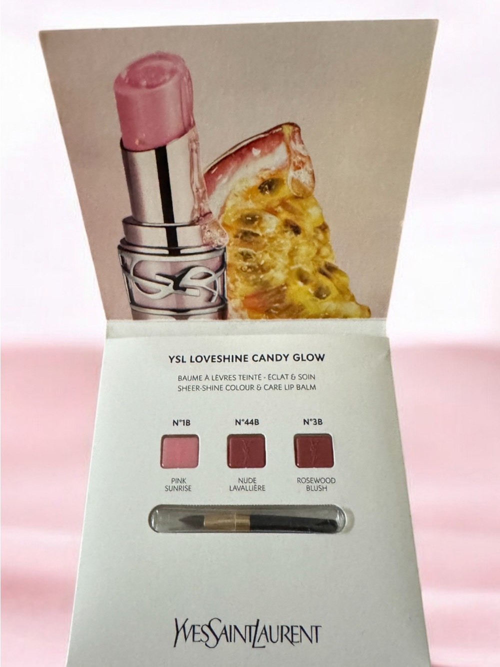 Yves Saint Laurent Loveshine Candy Glow Lip Balm Sample Set